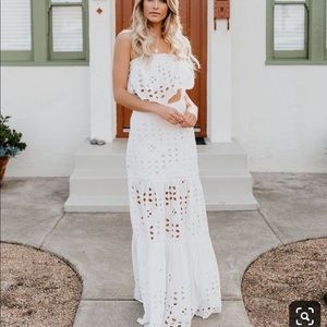 NWT VICI Send me to Sayulita Maxi Skirt Size Small